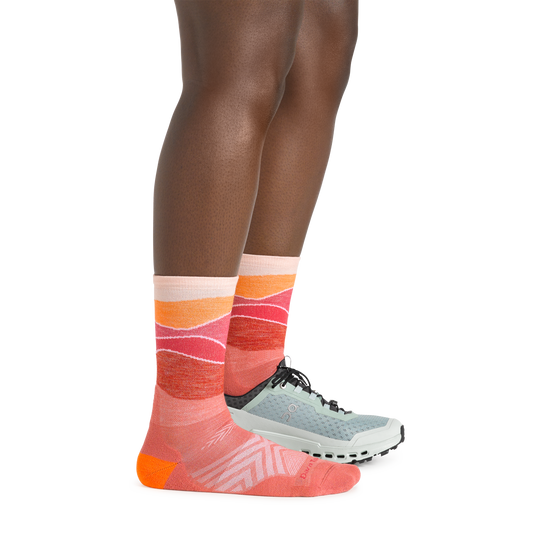 Darn Tough 1064 Canyon on Model