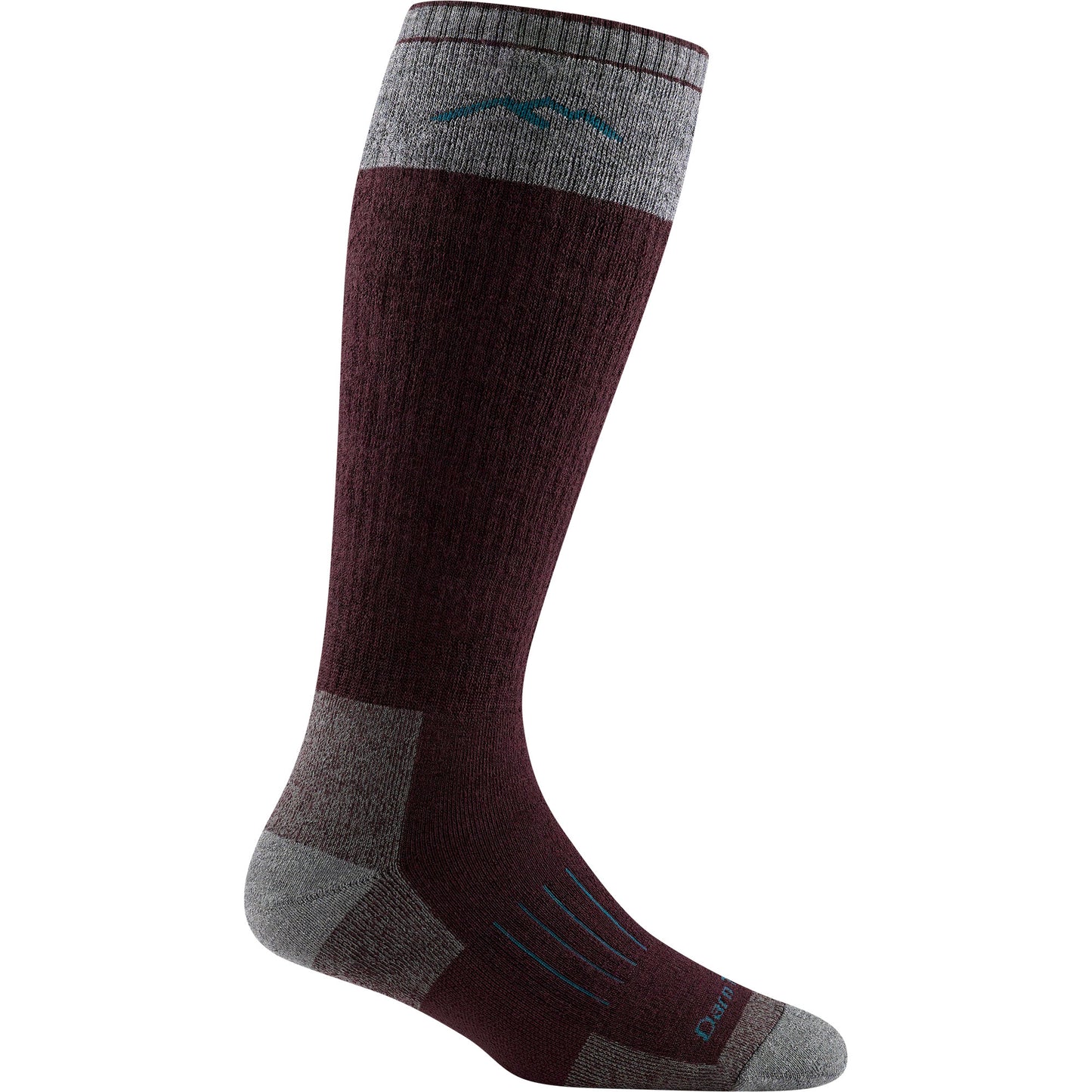 Darn Tough 2105 Women's hunting socks in burgundy 