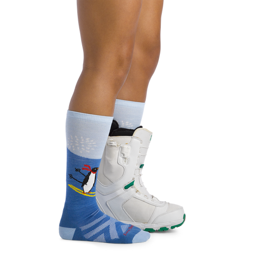 Darn Tough 3808 Stellar on model