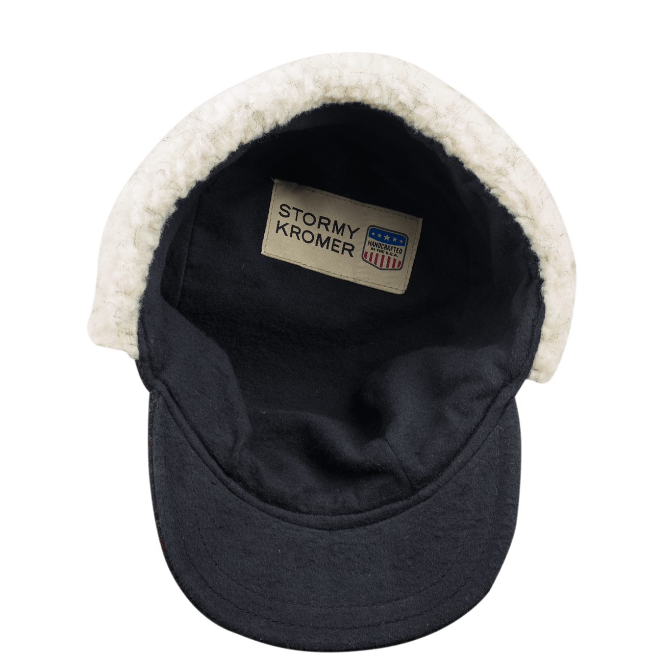 Stormy Kromer Adirondack Plaid Bergland Cap interior