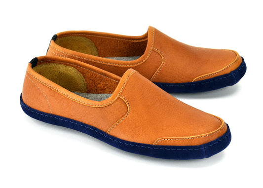 Vermont House Shoes -  Loafer - Tan