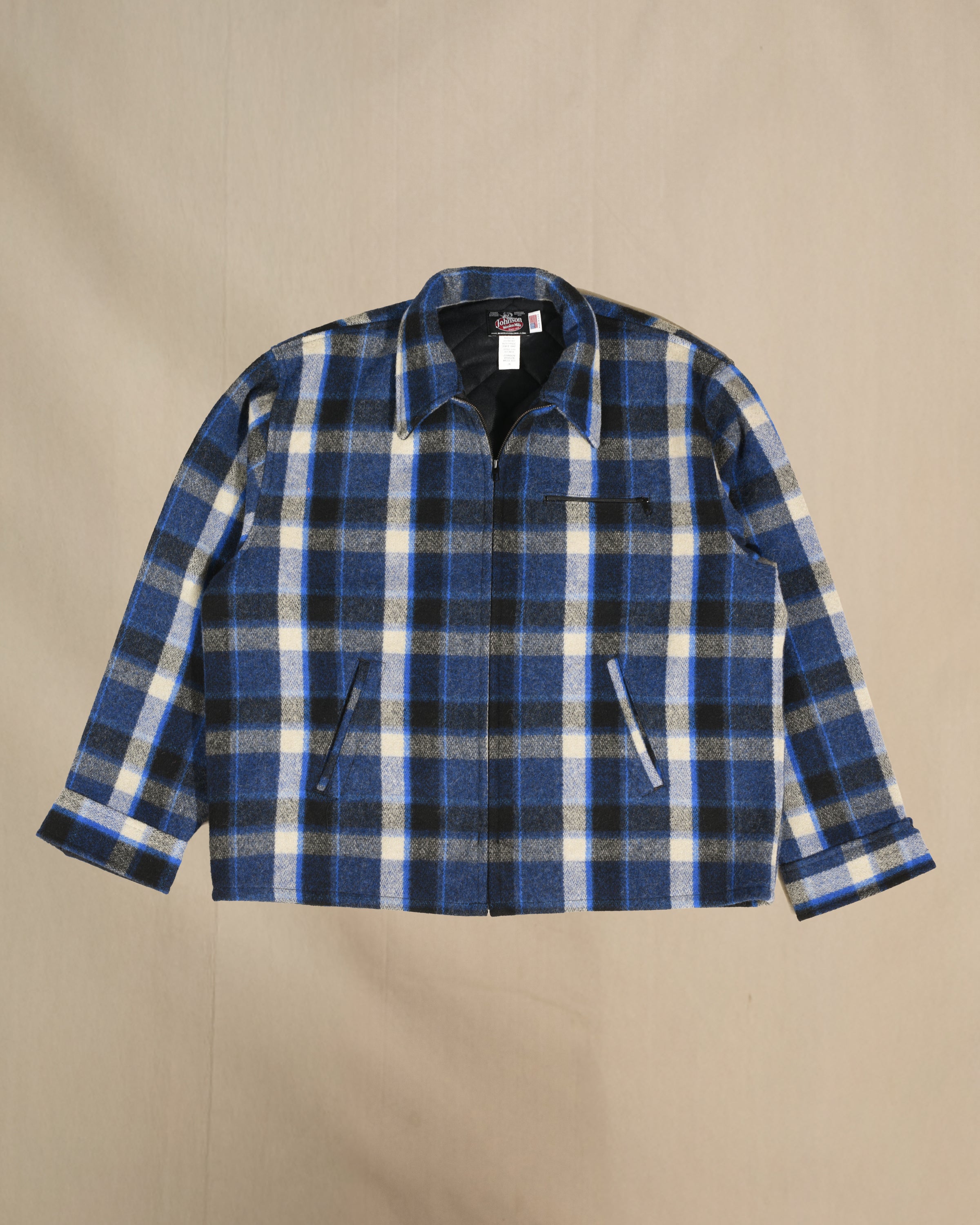 Field Jacket - 64 - Jay Blue – Johnson Woolen Mills