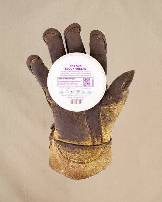 Beeswax Waterproofer for leather gloves