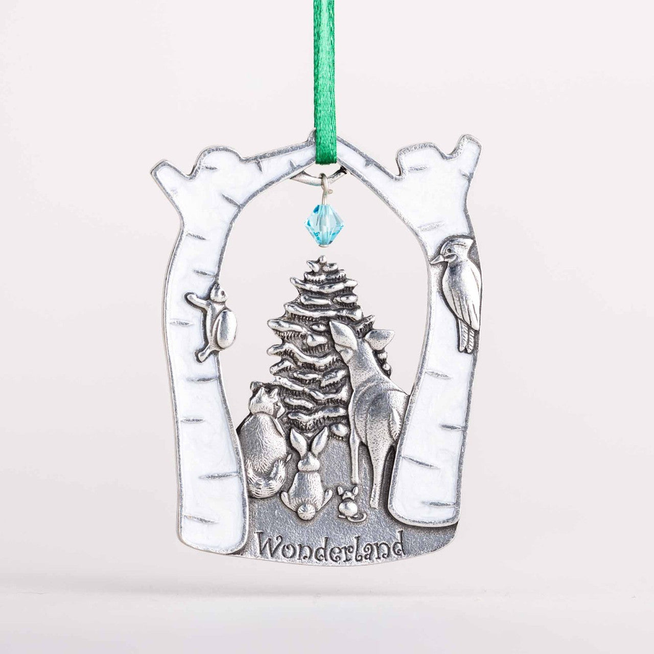 Danforth Pewter wonderland ornament 