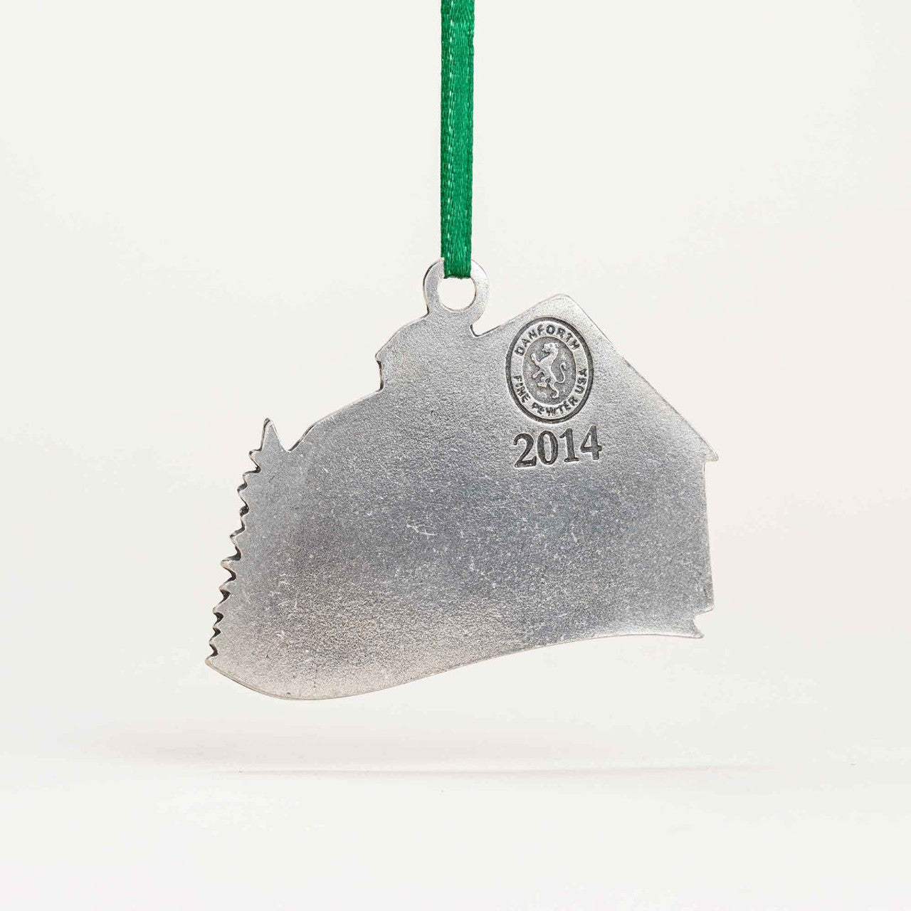 Danforth Pewter "A good night" ornament back view