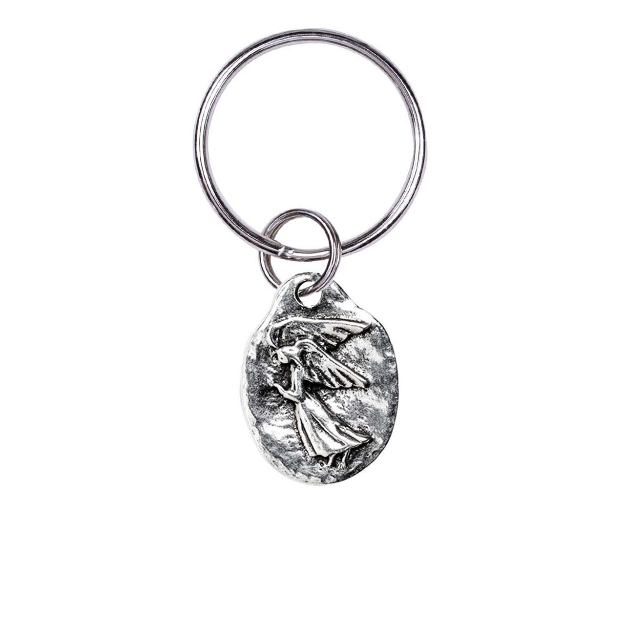 Danforth Pewter angel keyring