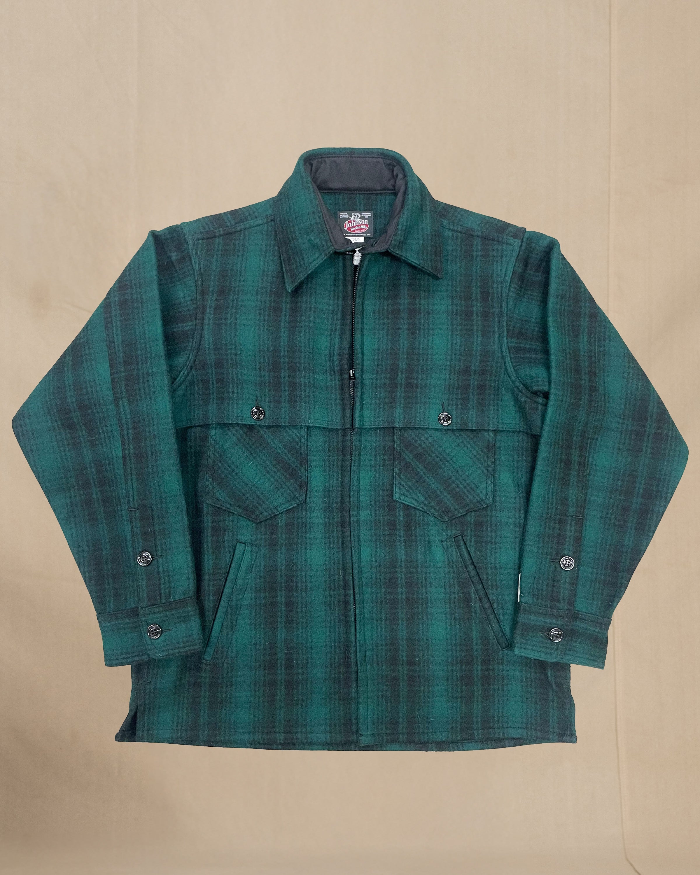 MASU 25AW　shaggy plaid shirt 46 green MASU 25AW shaggy plaid shirt 46 green Shaggy Plaid Shirt