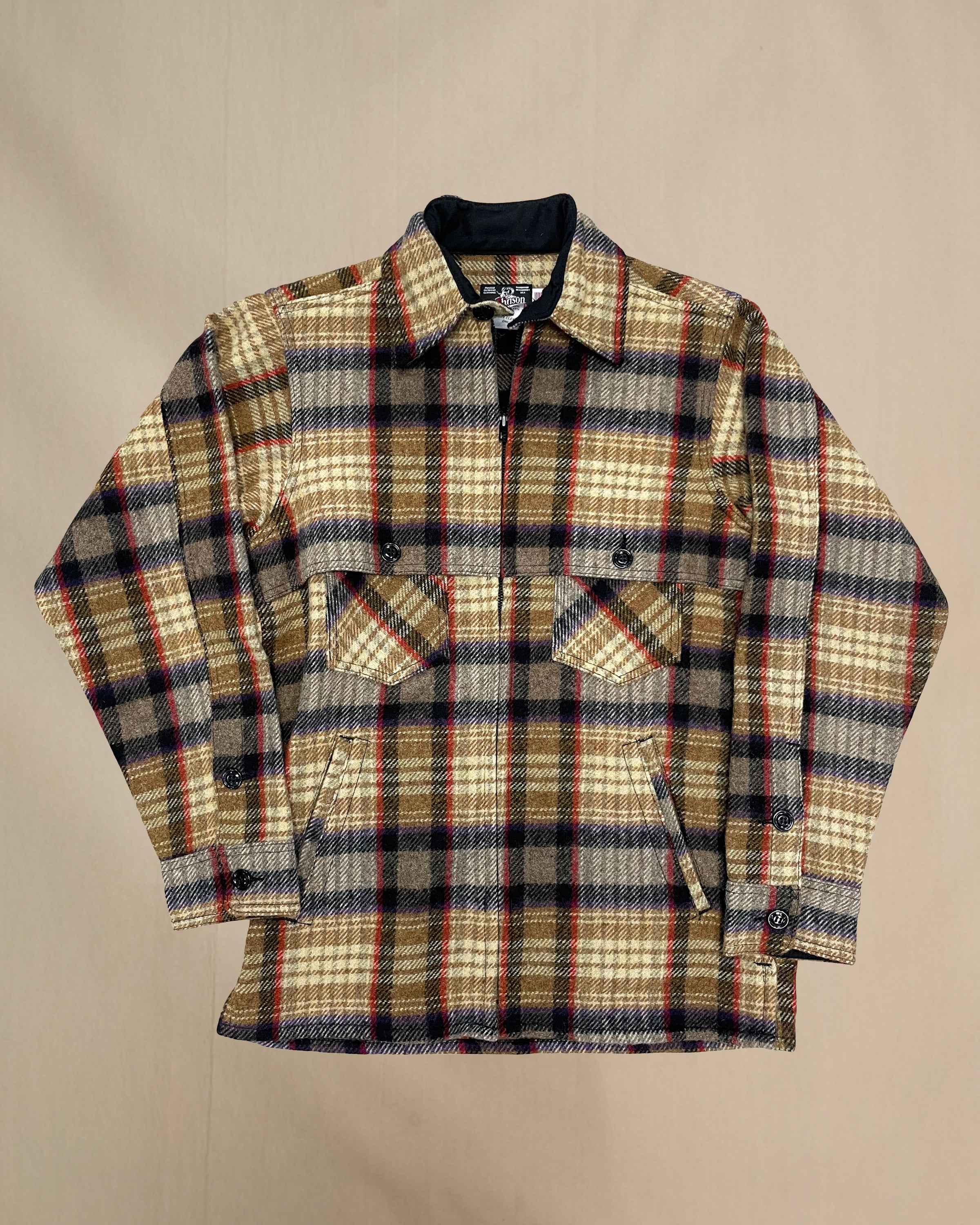 Double Cape Jac Shirt - E – Johnson Woolen Mills
