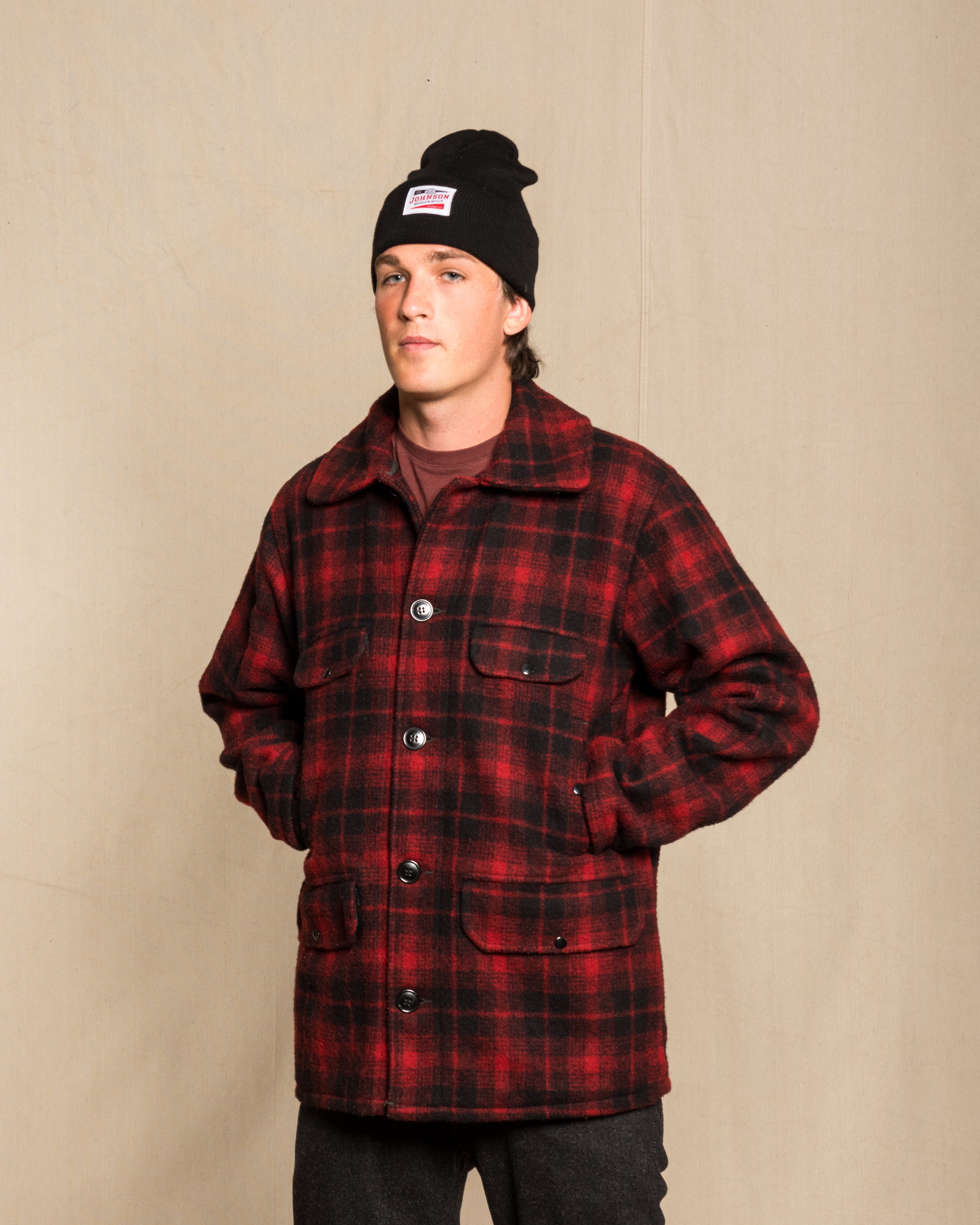 Select Vintage Plaid Mackinaw – Johnson Woolen Mills