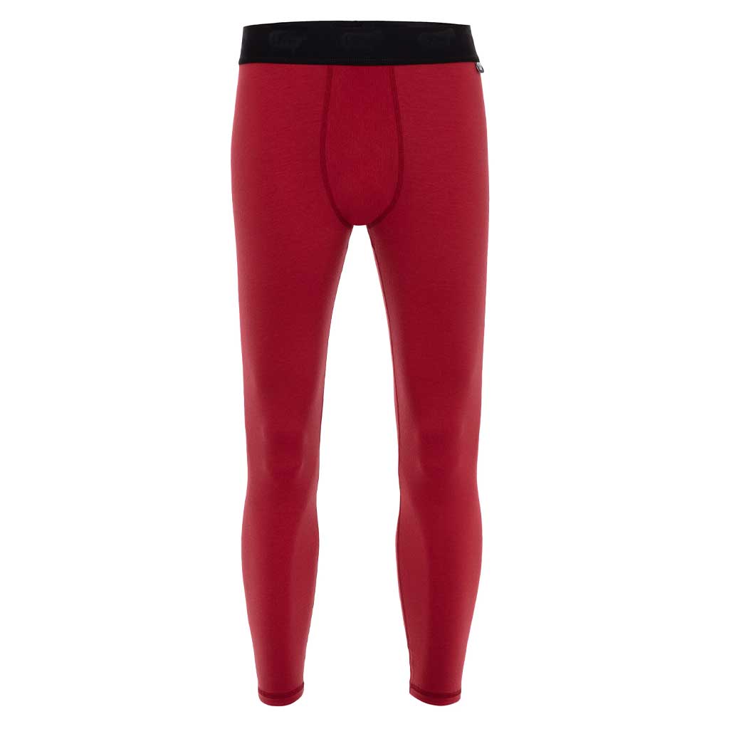 Men's Nuyarn® Merino Wool Tech Baselayer Pant 2.0 in red