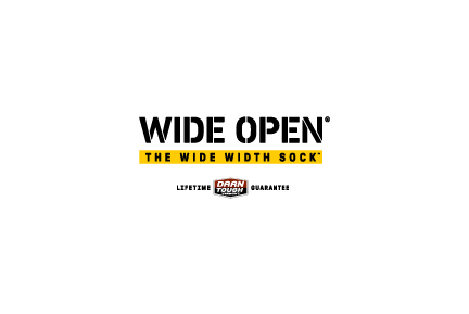 Wide Open and Darn Tough Logo