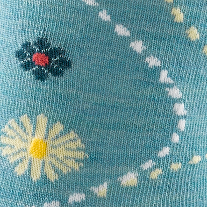 Darn Tough 1610 Aqua detail