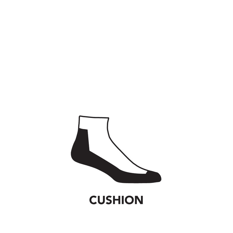 Darn Tough Cushion for quartersock
