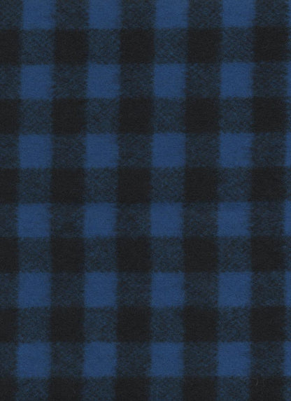 Fabric 47 - Blue and black buffalo check