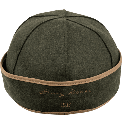 Stormy Kromer Mackinaw Olive wool hat back side