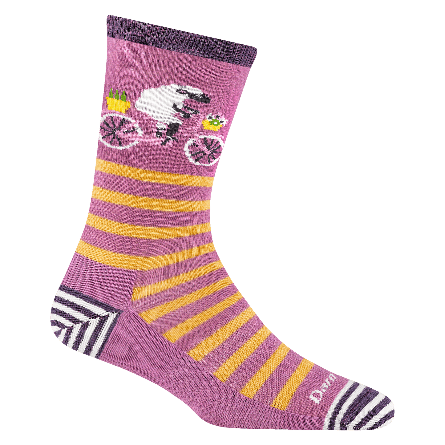 Women's Darn Tough 6037 sock in Lilac