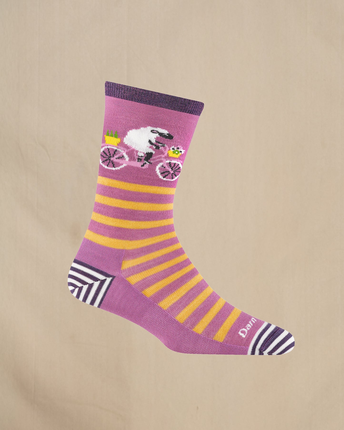 Women's Darn Tough 6037 sock in Lilac