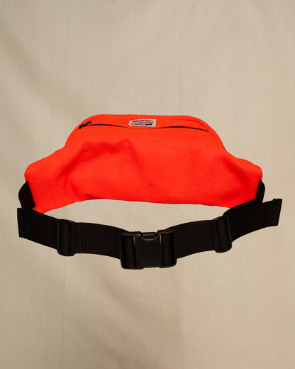 Blaze Orange wool fanny pack