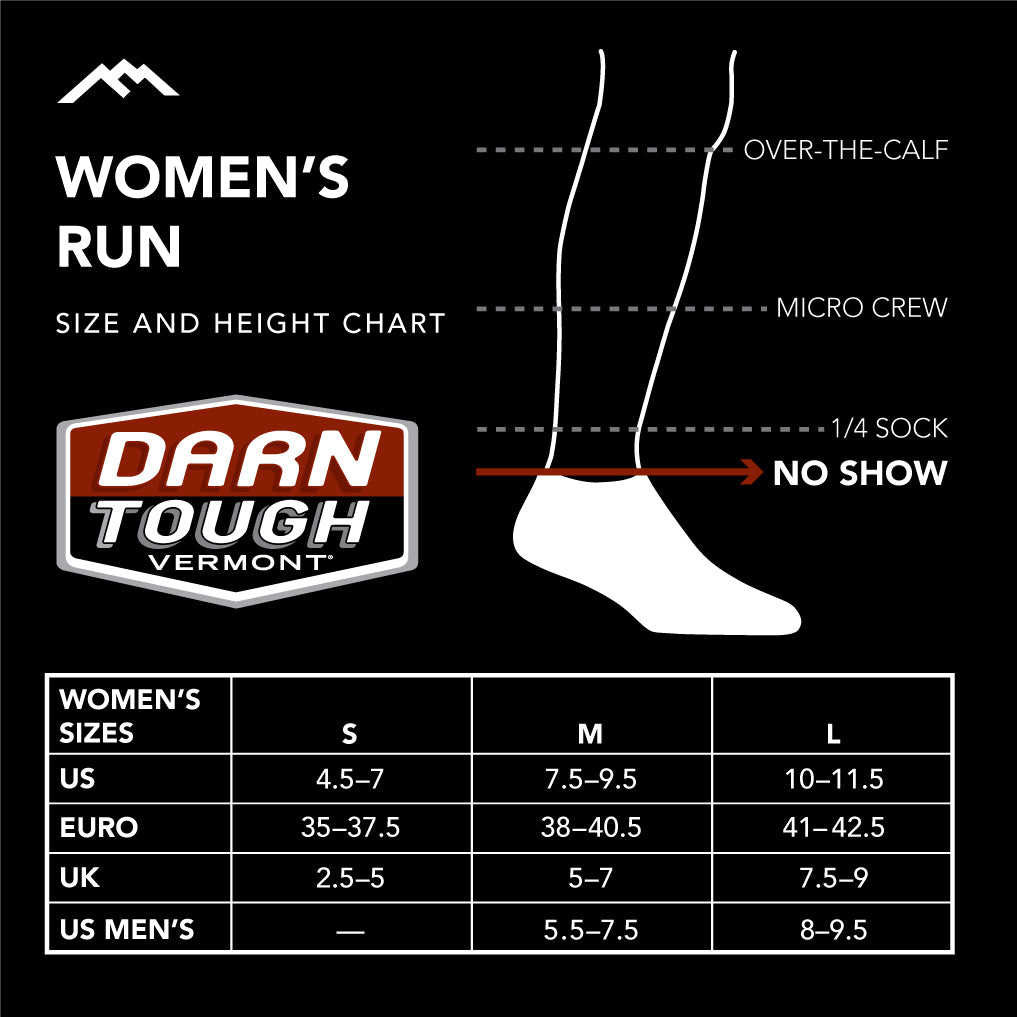 Women's Run No Show Tab Ultra-Lightweight Running Sock