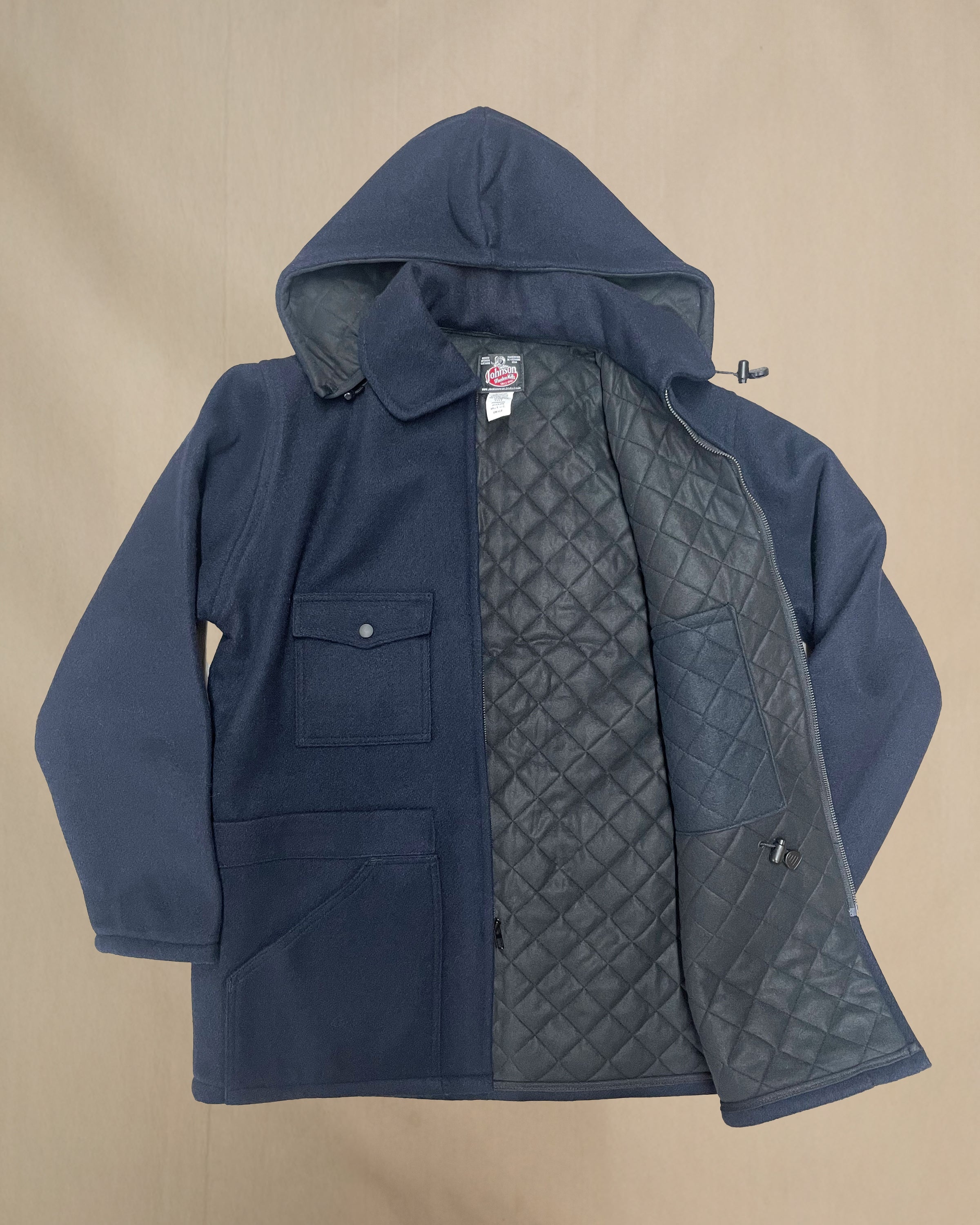 ジャケット・アウター willfully wooltouchmanywayseparatecoat Men's Lined Wool Jacket with Detachable Hood – Johnson Woolen Mills