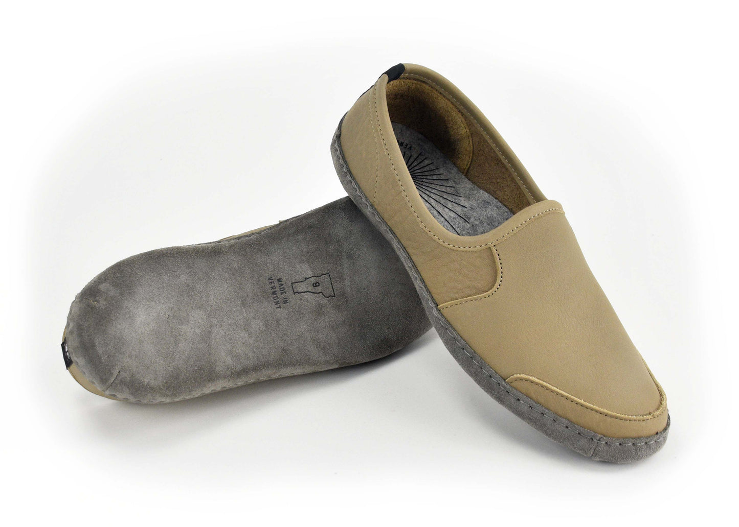 Vermont House Shoes - Loafer - Stone alternate view