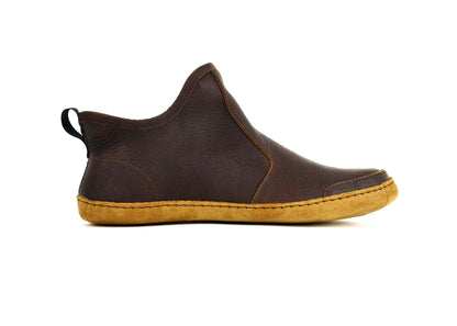 Vermont House Shoes - Hi-Top - Chocolate side view