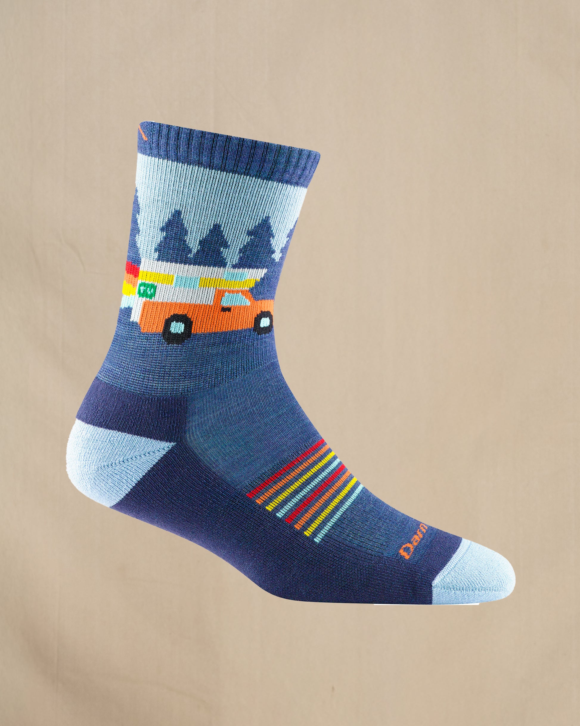 Children's Darn Tough 3037 sock in Denim
