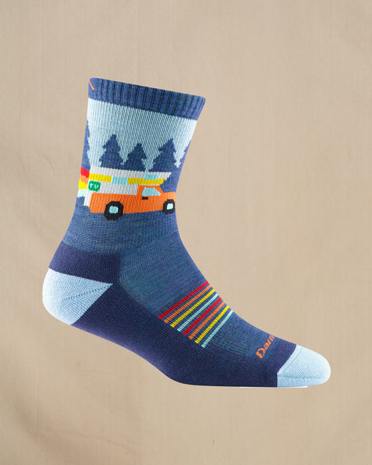 Children's Darn Tough 3037 sock in Denim