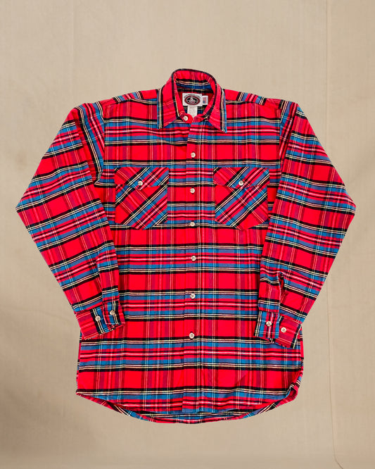 Men's flannel shirt Red Stewart