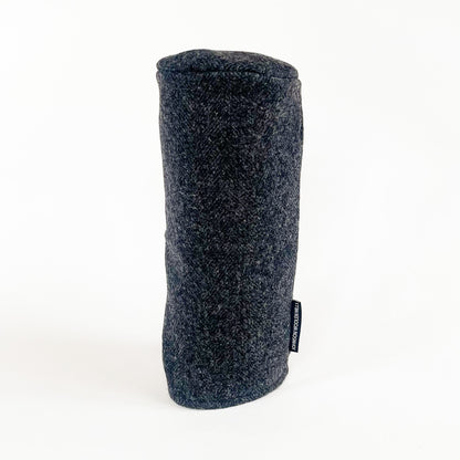 Gray Herringbone wool driver headcover