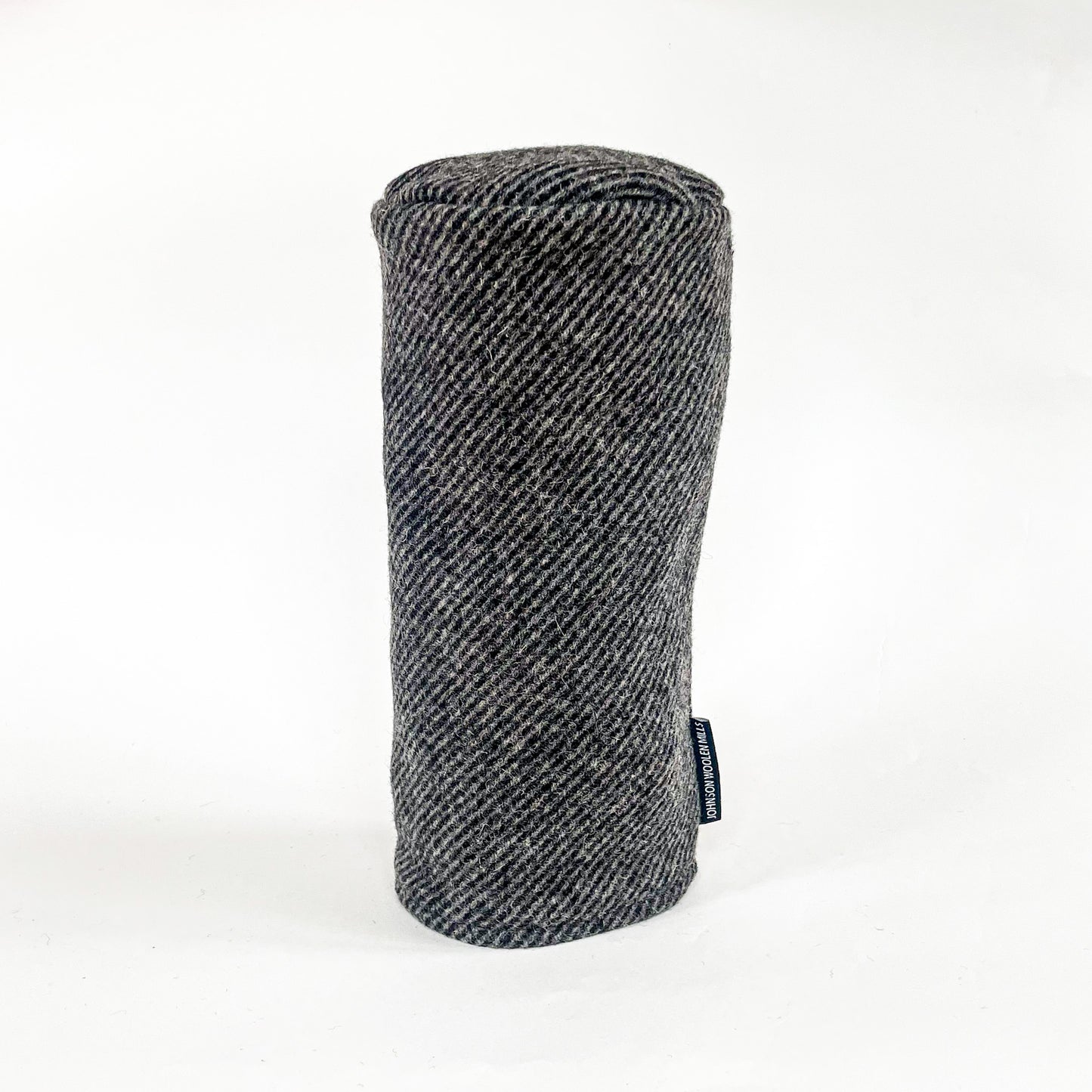 Gray tweed wool driver headcover