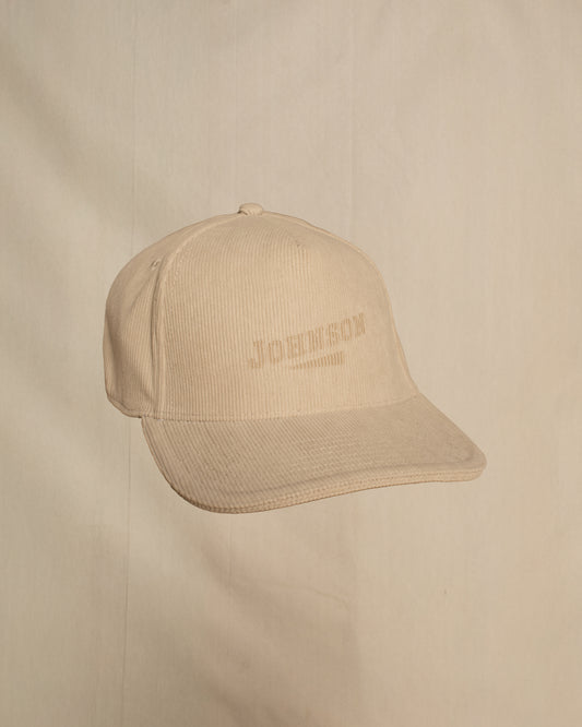 Corduroy Johnson hat in beige