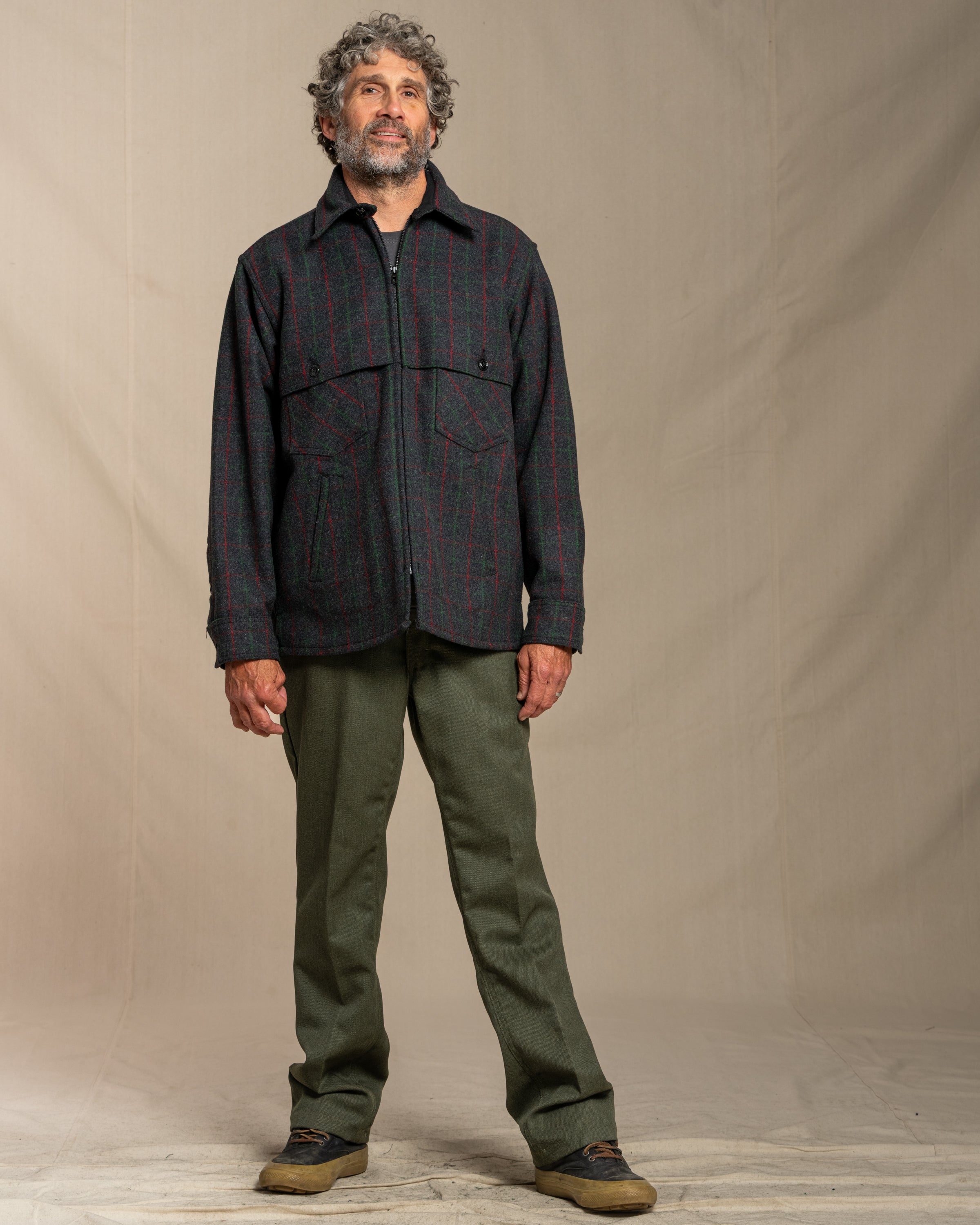 Double Cape Jac Shirt - Adirondack Plaid – Johnson Woolen Mills