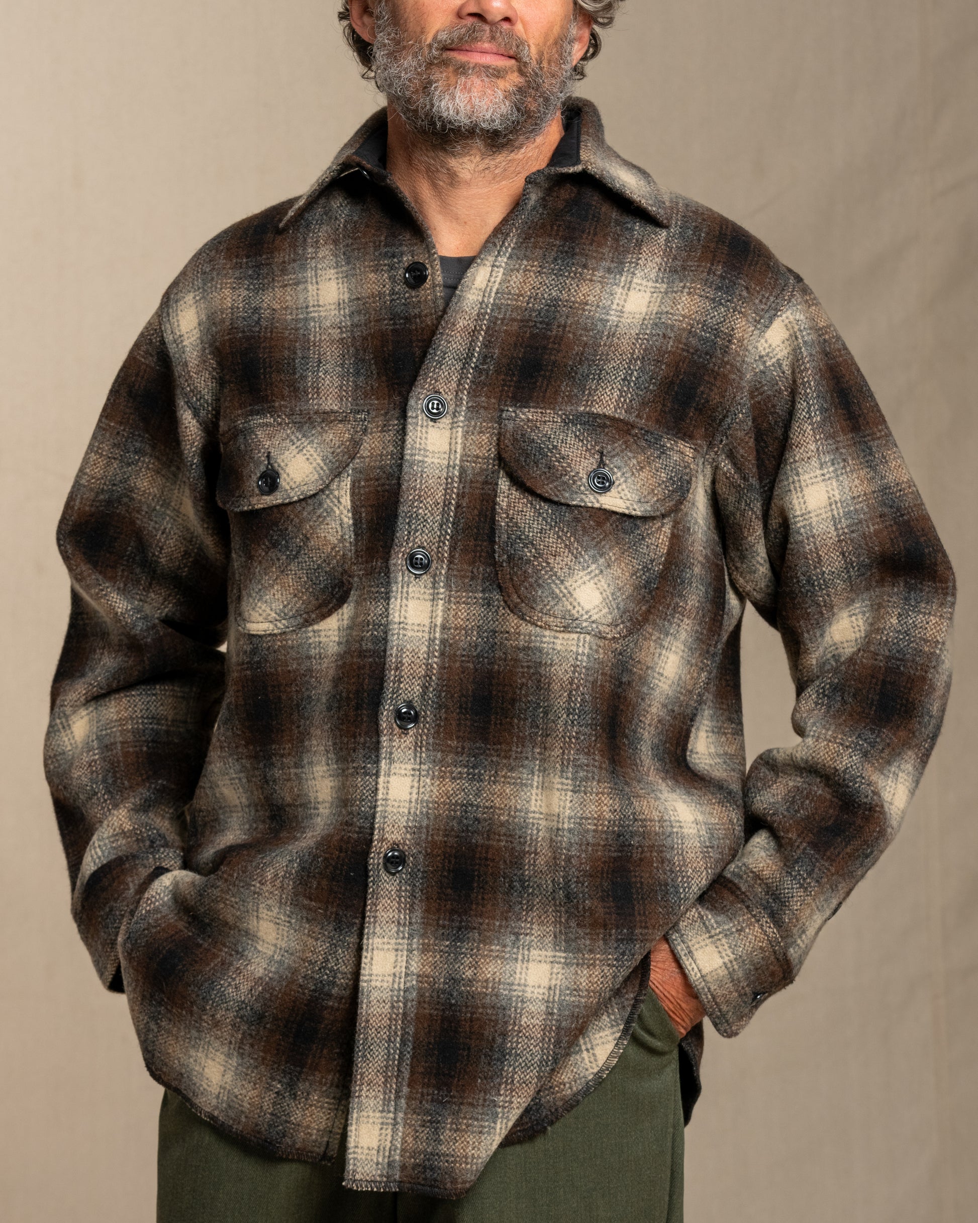 Johnson Woolen Mills Long Tail Button Down