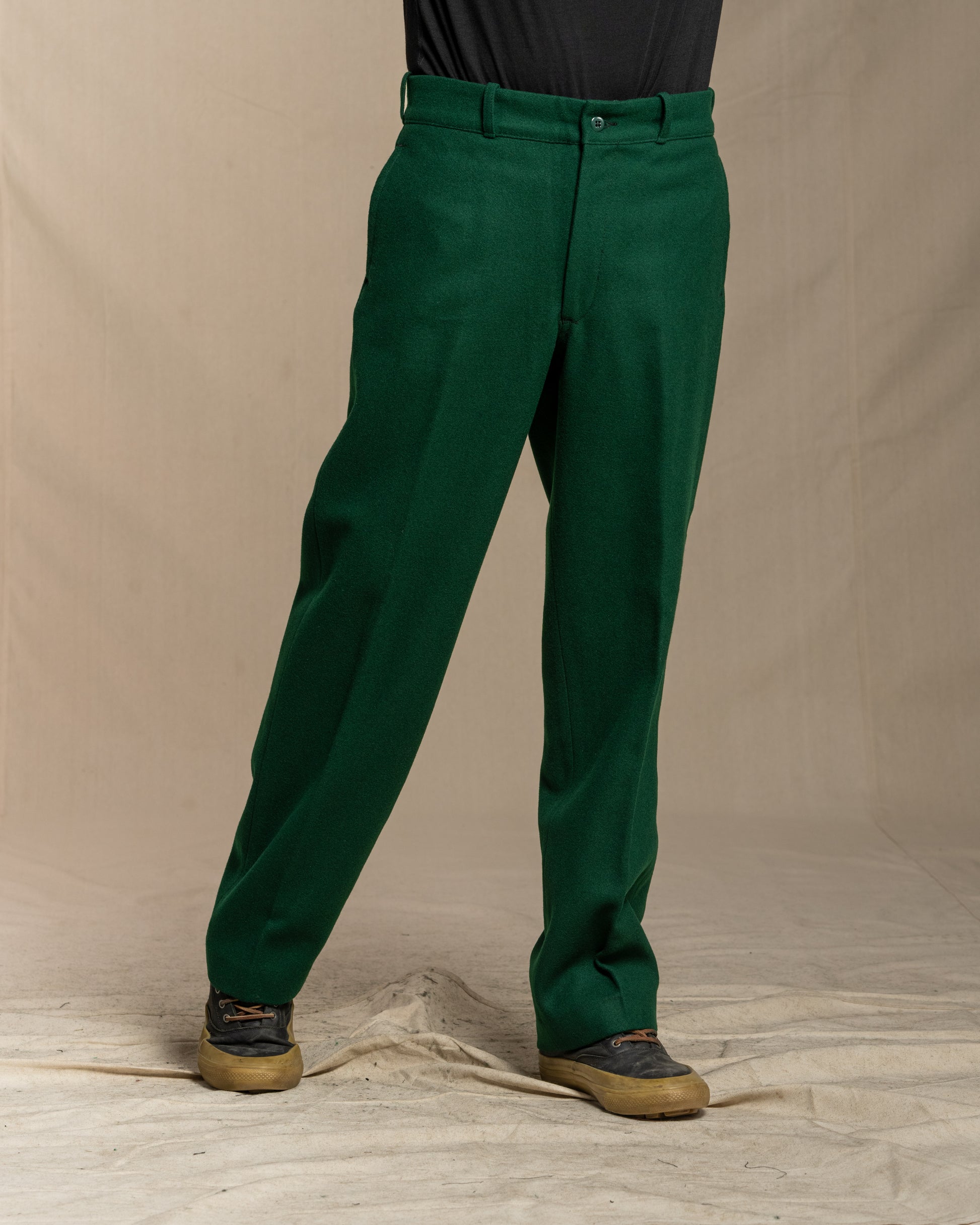 Spruce Green Wool Pants 34 / 31 Spruce Green Wool Pants 34 / 31