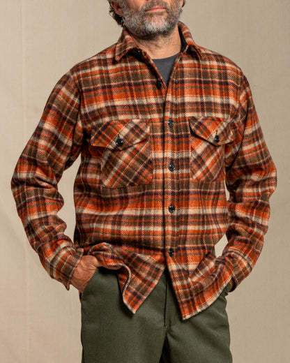 Wool Button down shirt in Fabric G