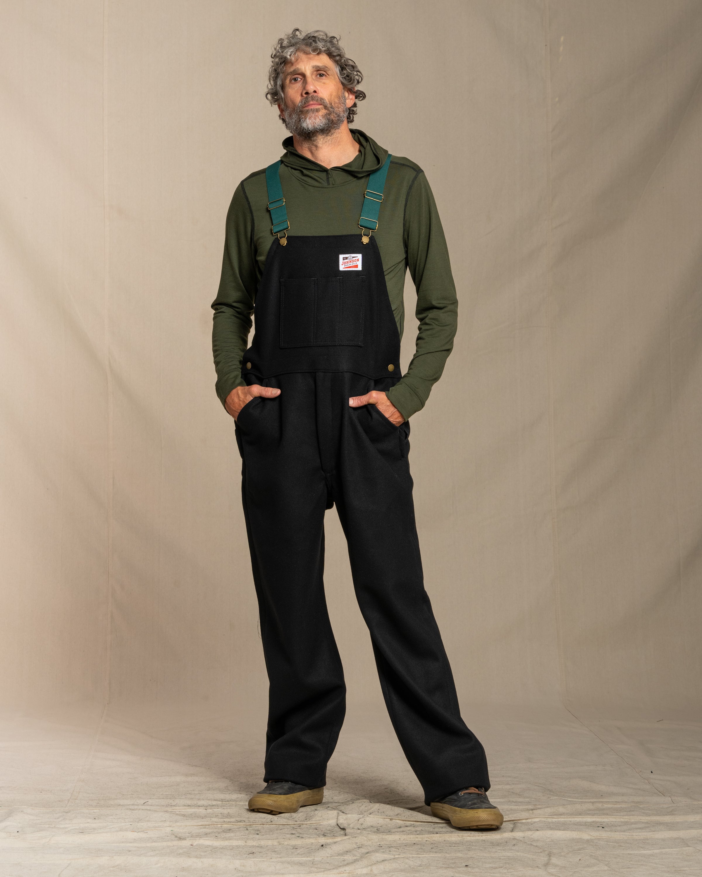 Wool Bib Overall – Johnson Woolen Mills