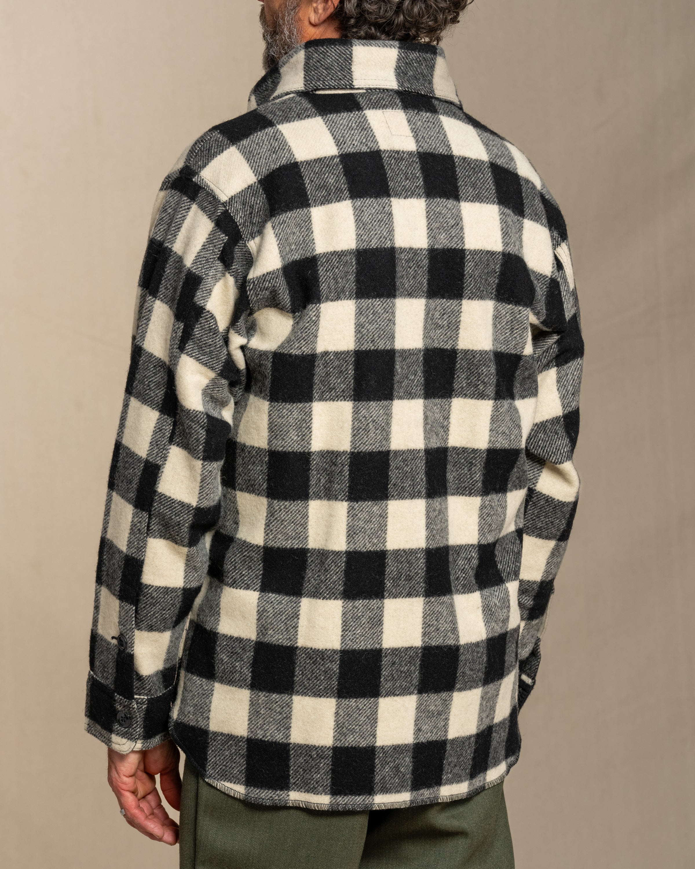 Half Zip Wool Shirt – Johnson Woolen Mills