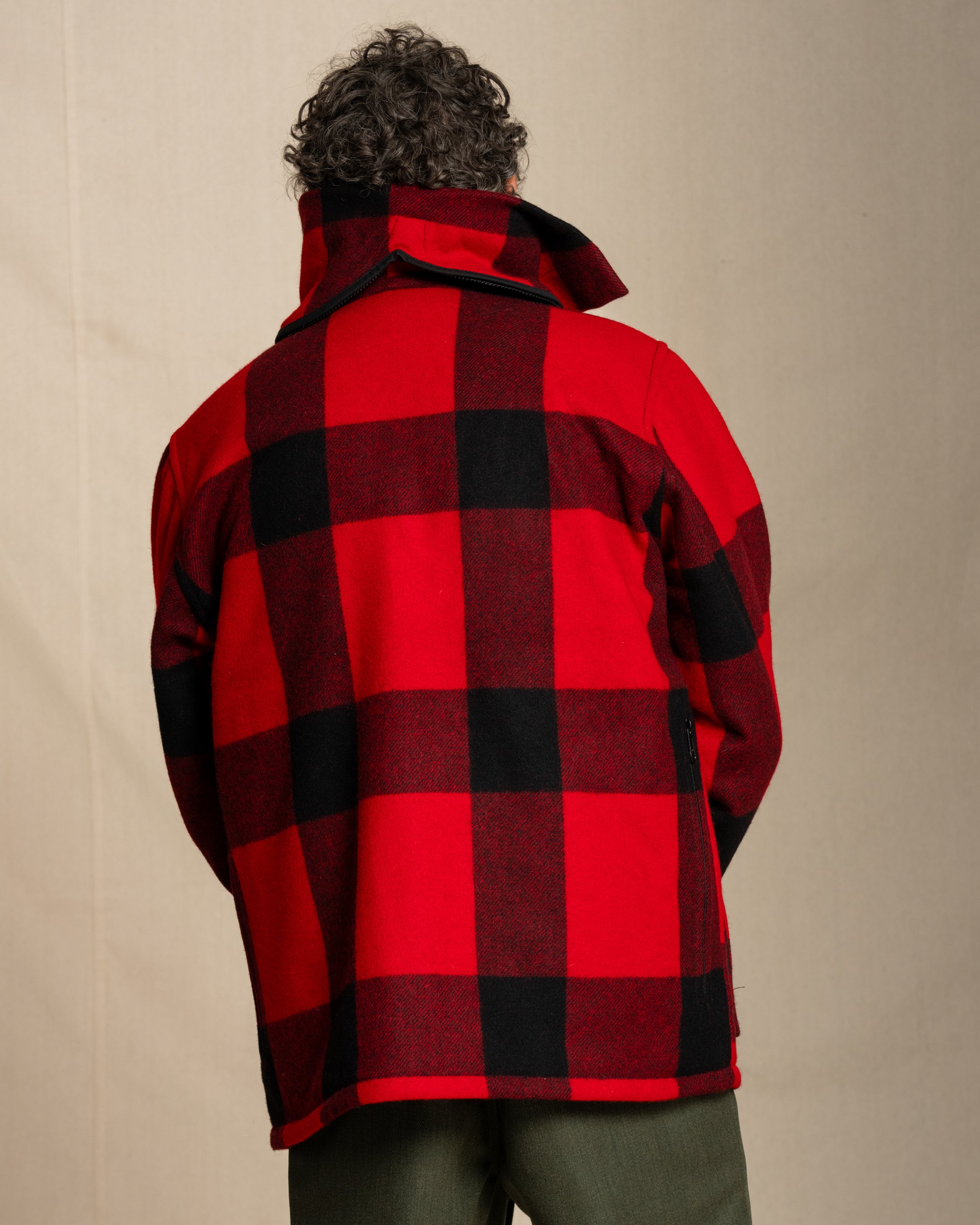 ジャケット・アウター Human Made WOOL HUNTING JACKET Human Made Men's Wool Hunting Jacket in Red Human Made