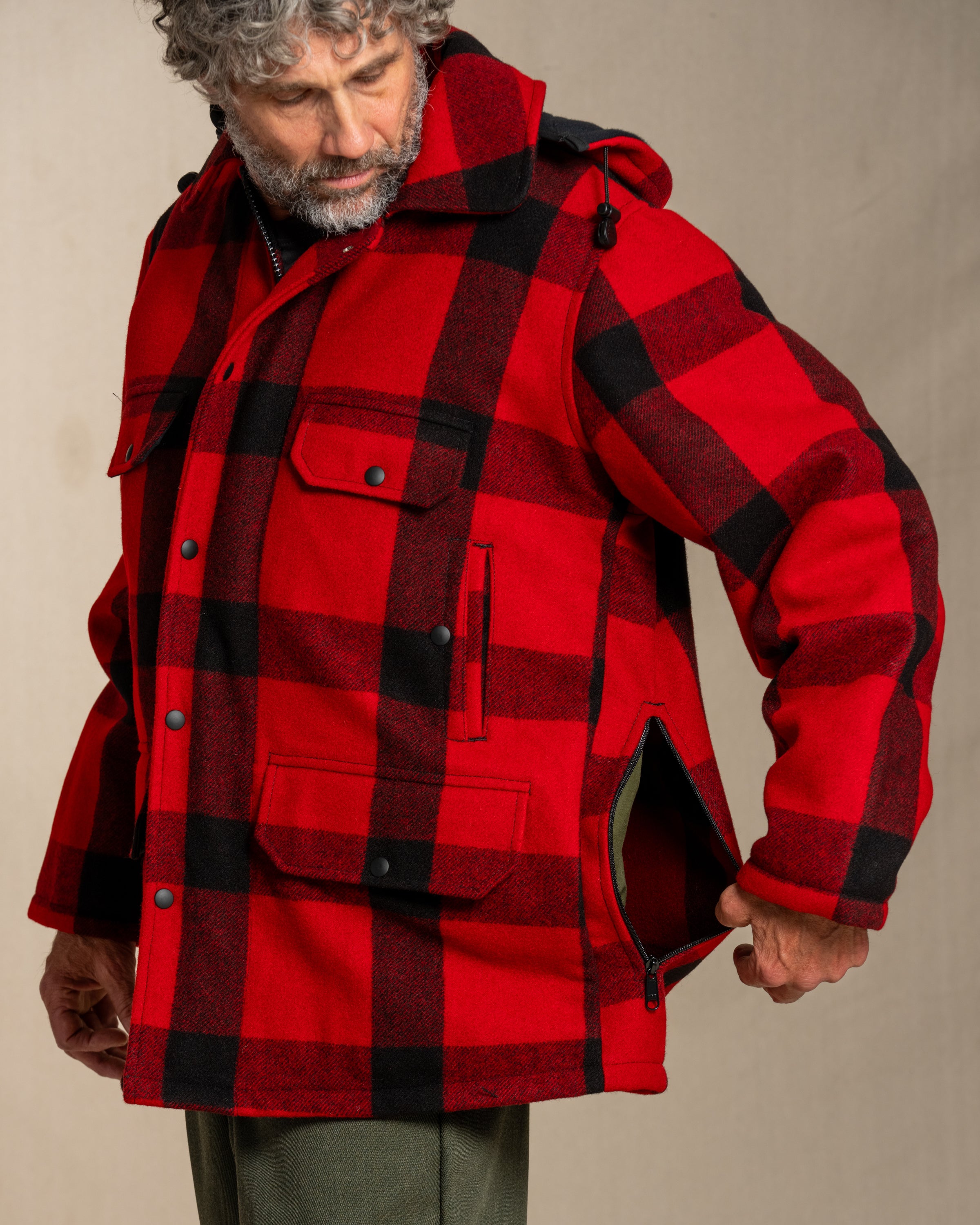 70s〜80s mackinaw woolens ウールジャケット 100% Wool Traditional Mackinaw – Johnson Woolen Mills