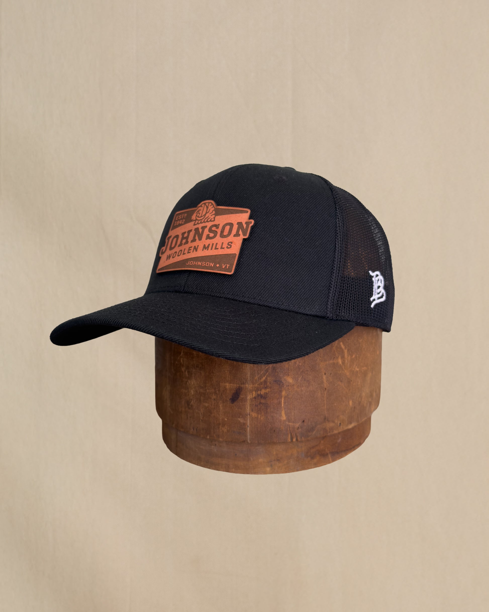 Kids Johnson Woolen Mills trucker hat