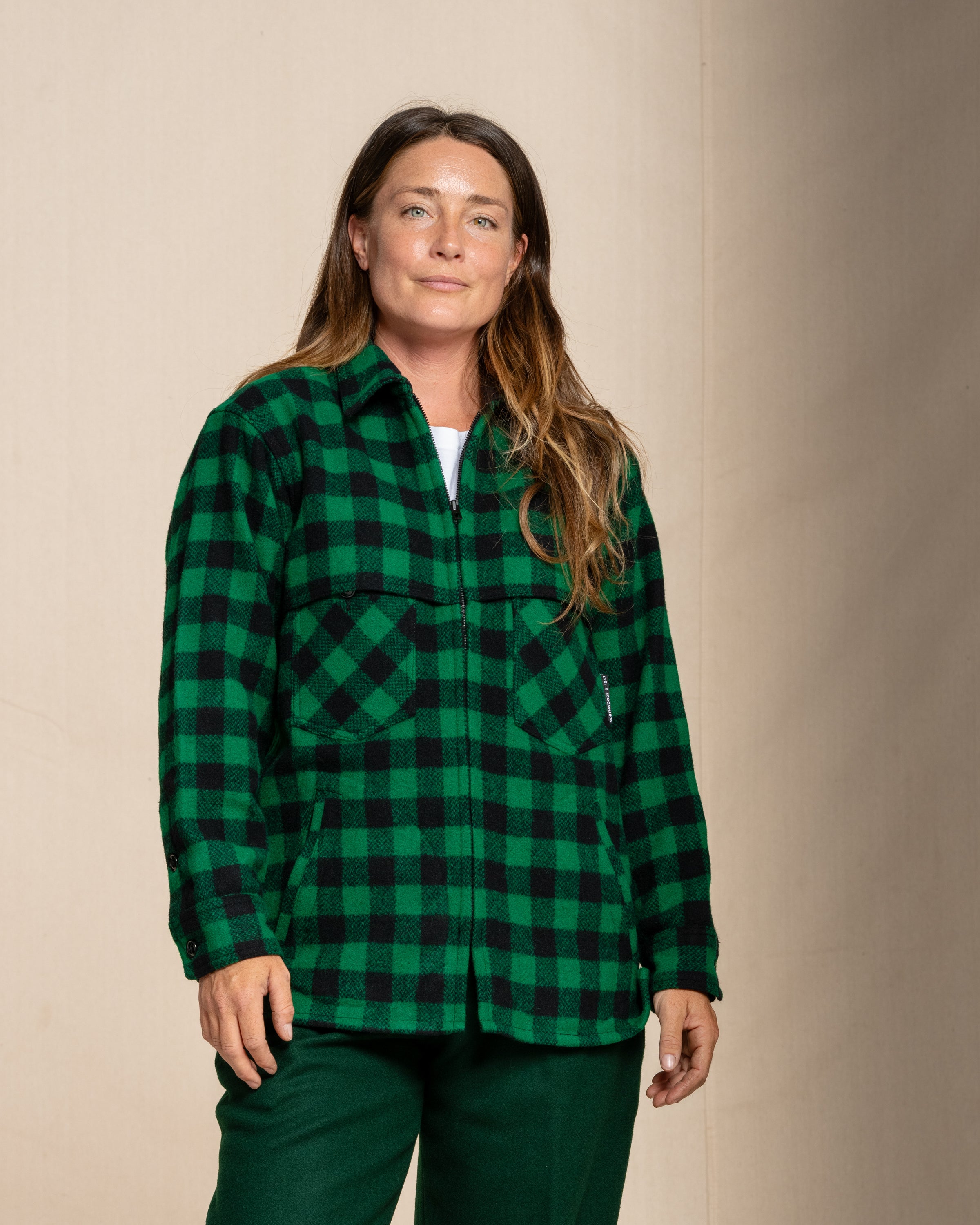 Women's Northwoods x 1842 Jac Shirt – Johnson Woolen Mills