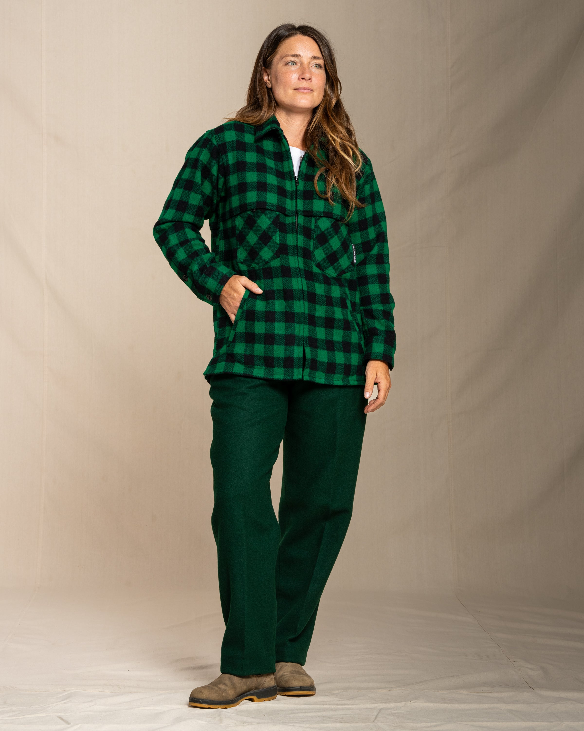 Women's Northwoods x 1842 Jac Shirt – Johnson Woolen Mills
