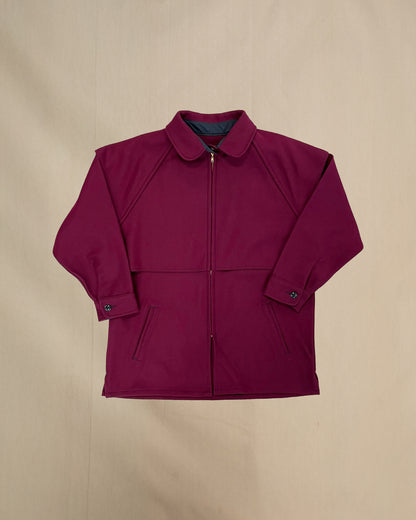 Johnson Woolen Mills Women's burgundy wool outback jacket