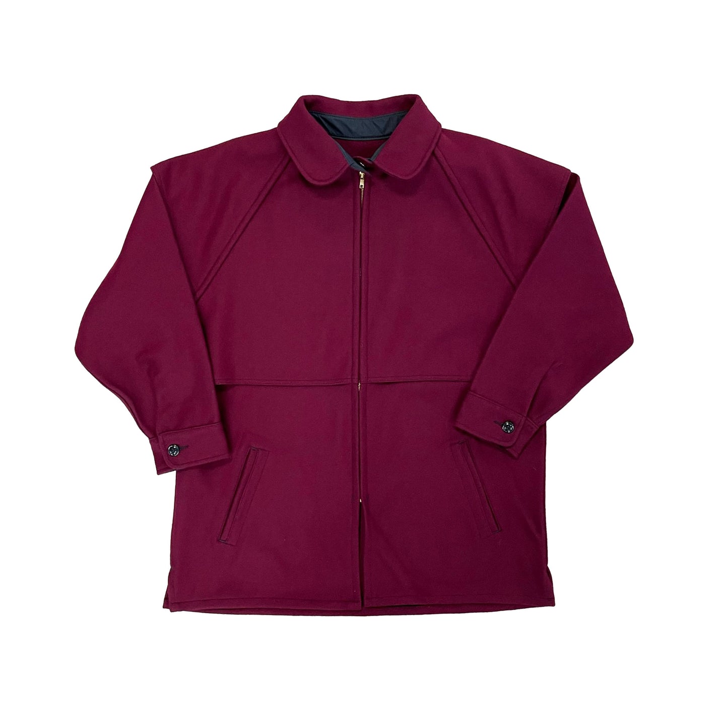 Johnson Woolen Mills Women's burgundy wool outback jacket