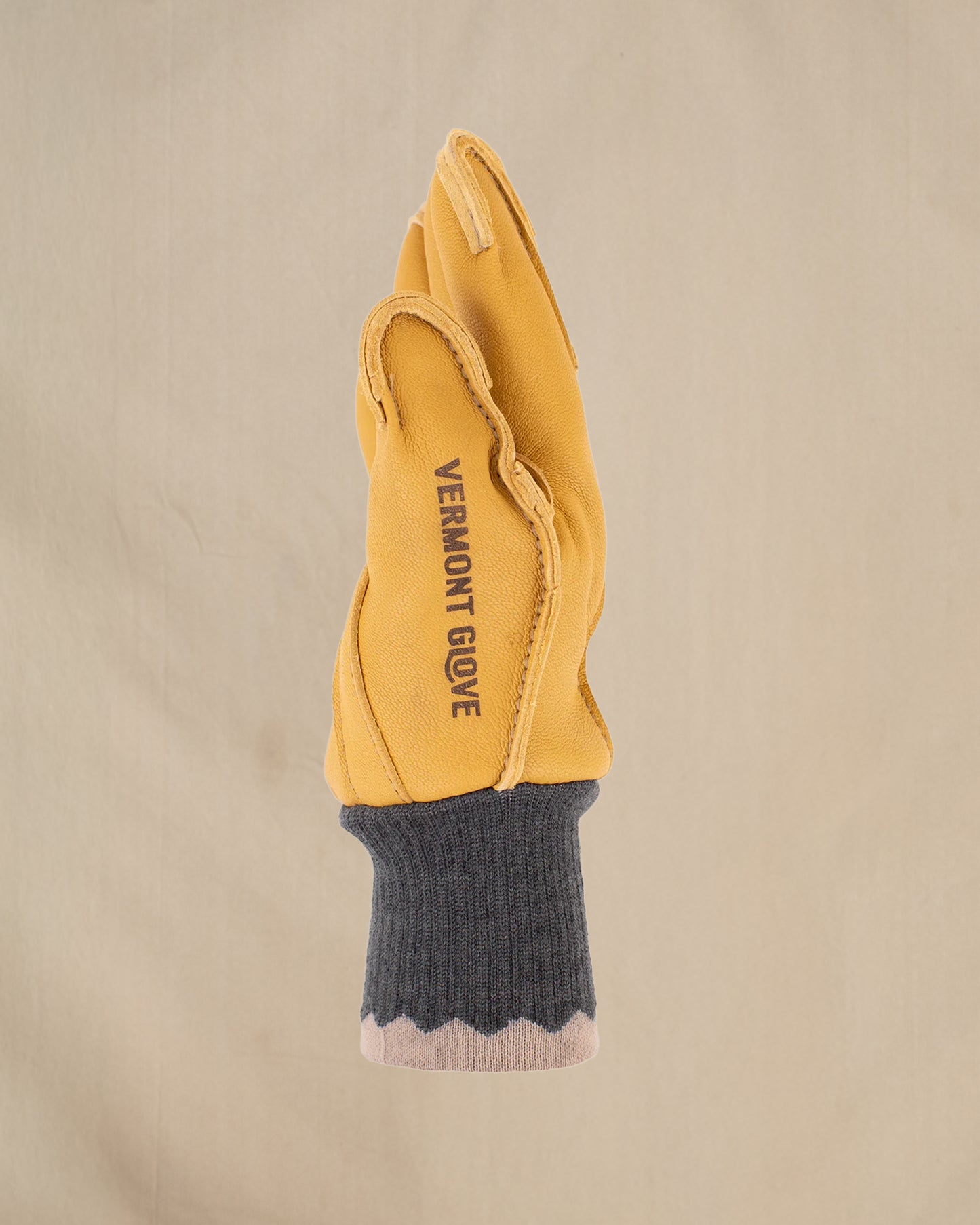 Vermont Glove tuttle glove with sage cuff