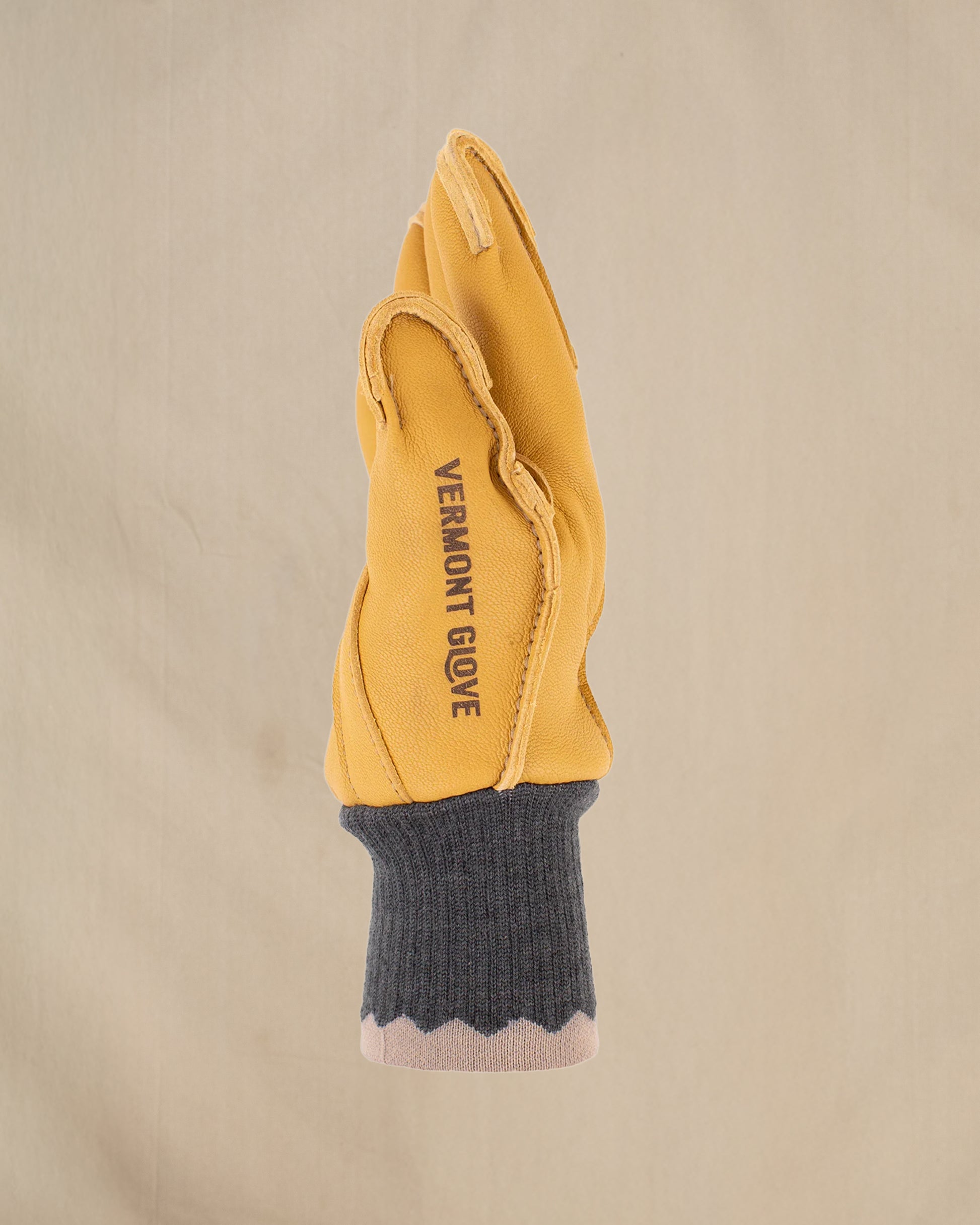 Vermont Glove tuttle glove with sage cuff