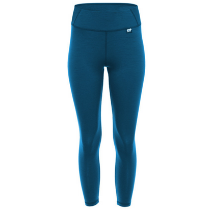 Women's Nuyarn® Merino Wool 7/8 Tech Baselayer Pant 2.0 in blue