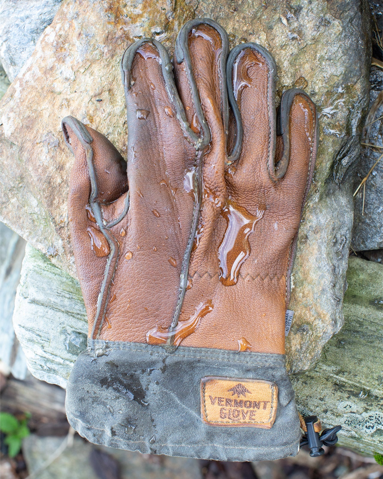 waterproof leather glove