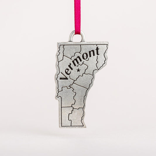 Danforth Pewter Vermont ornament 